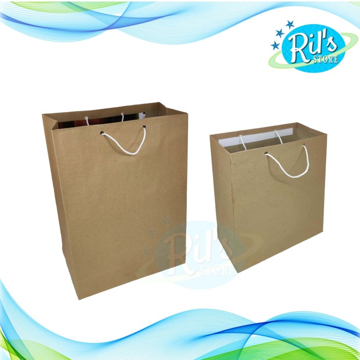 

[RESTOCK] Paperbag Coklat Polos 15x20x8cm TERMURAH