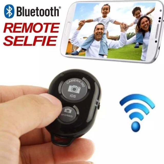 TOMSIS BLUETOOTH REMOTE SHUTTER FOR IOS &amp; ANDROID - TOMBOL NARSIS - MURAH BANGET