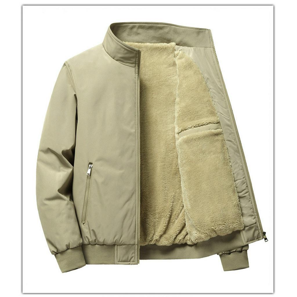 COAT BOMBER PREMIUM / JAKET BOMBER PRIA TEBAL PURING BULU LEMBUT