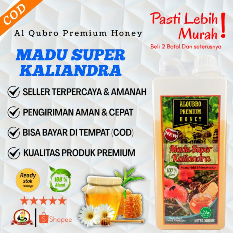 

Madu Murni Al Qubro AlQubro 1Kg Madu Super Kaliandra