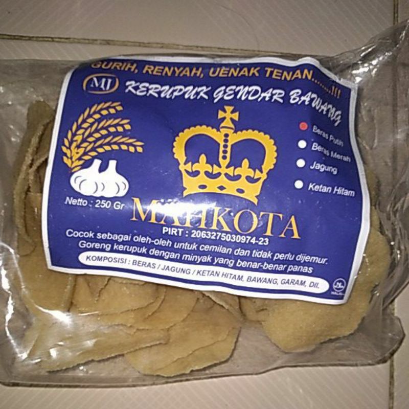 

kerupuk gendar 250 gr