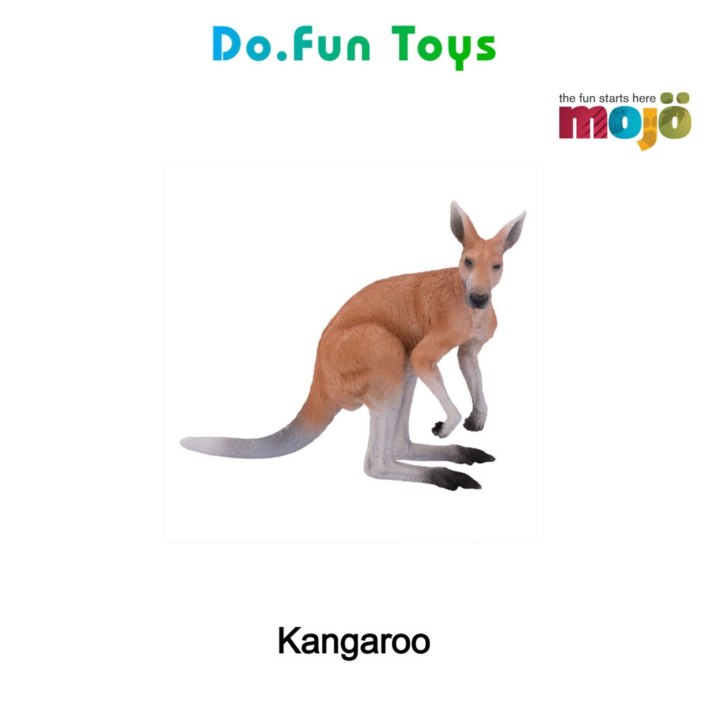 MOJO Animal Figurine | KANGAROO / Mainan Miniatur Binatang Kanguru