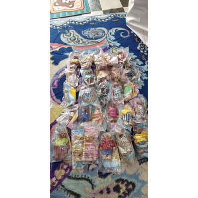 mcd boneka teddy vintage 27pcs