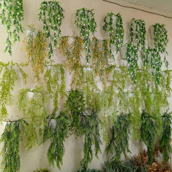 Harga Spesial.. Daun plastik juntai daun hias juntai