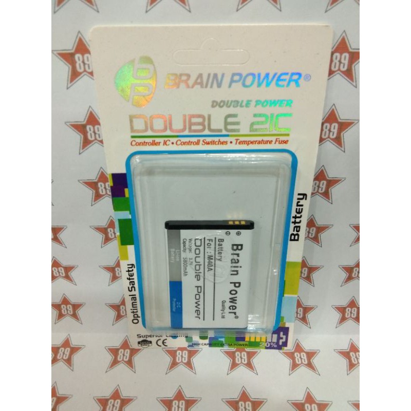 Battery batre Evercross M40A Brain power