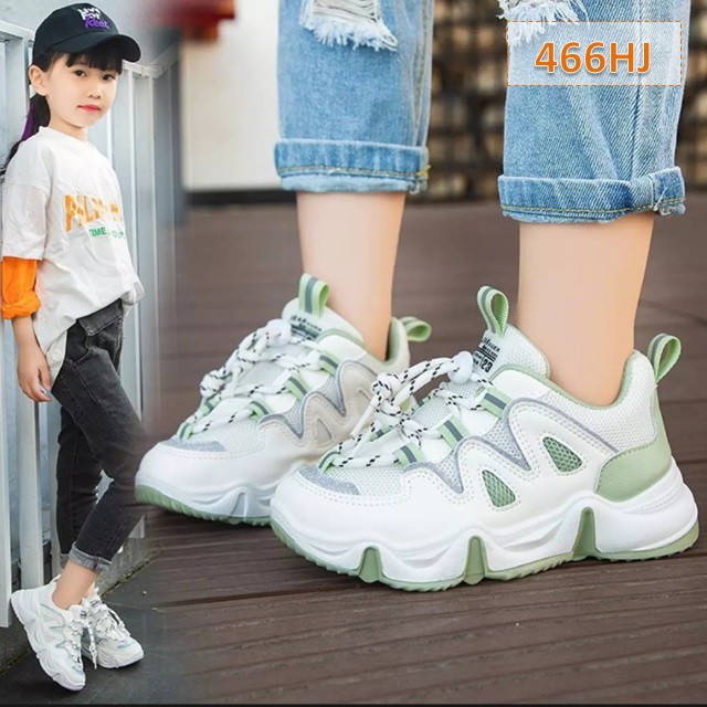 Sepatu Anak Sneakers Momy Fashion Korea Cewek Cowok - 466