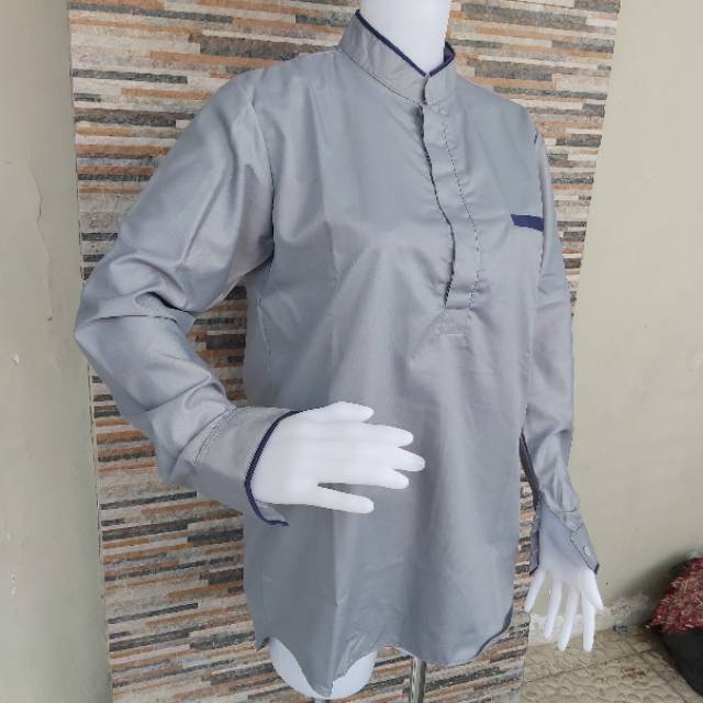 Koko Kurta List Tangan Panjang Toyobo Fodu by riZAru