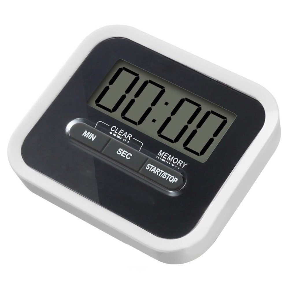 Aihogard Timer Mini Digital Dapur Countdown Timer - II5 - Black