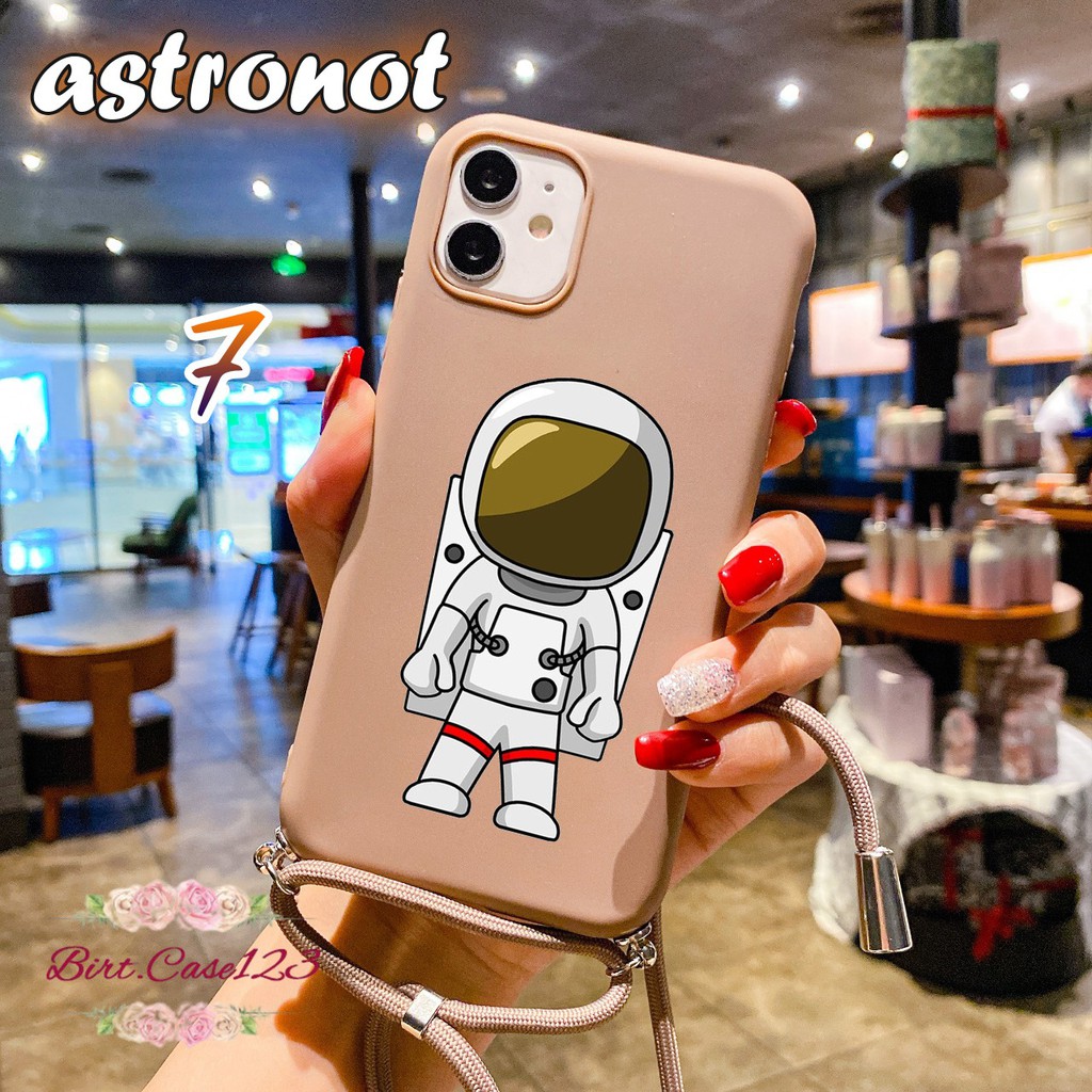 Softcase Slingcase Tali Lanyard Candy ASTRONOT Samsung S5 S6 Edge S7 S9 S10 BC3081