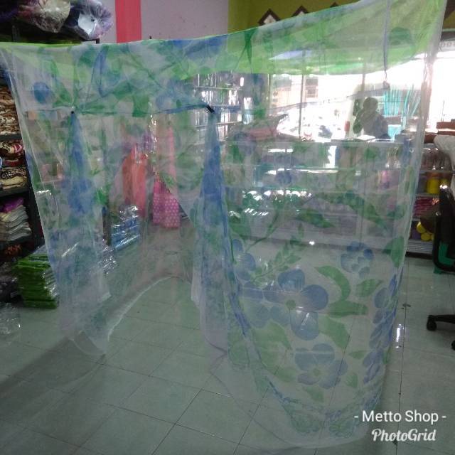 KELAMBU KOTAK MANOHARA JUMBO MOTIF MAWAR