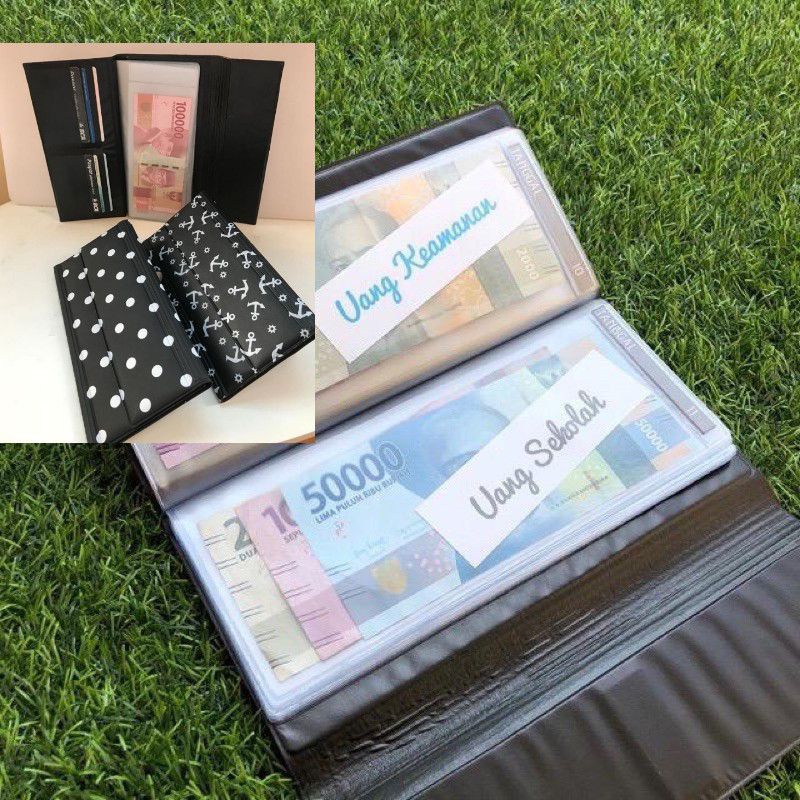 Dompet disiplin - Keuangan bulanan wallet organizer/Dompet ferar organizer wanita