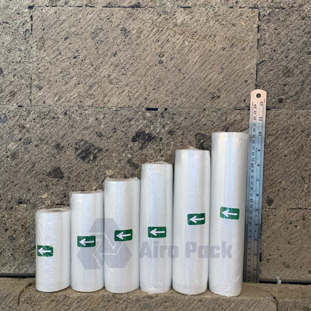 PLASTIK VACUUM ROLL MAKANAN EMBOSSED