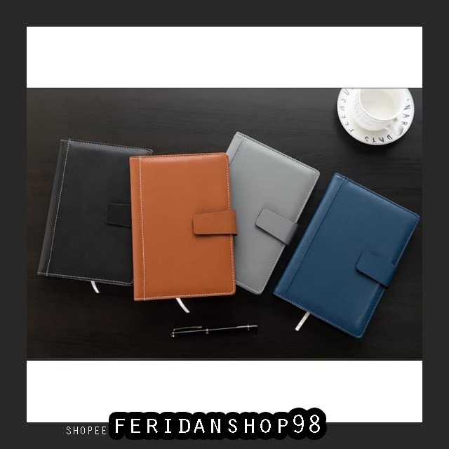 

FS163 AGENDA & PLANNER BUKU AGENDA BAHAN ATK KULIT LEADER BUKU MEMO KERJA NOTE BOOK LEADER BY FERIDA