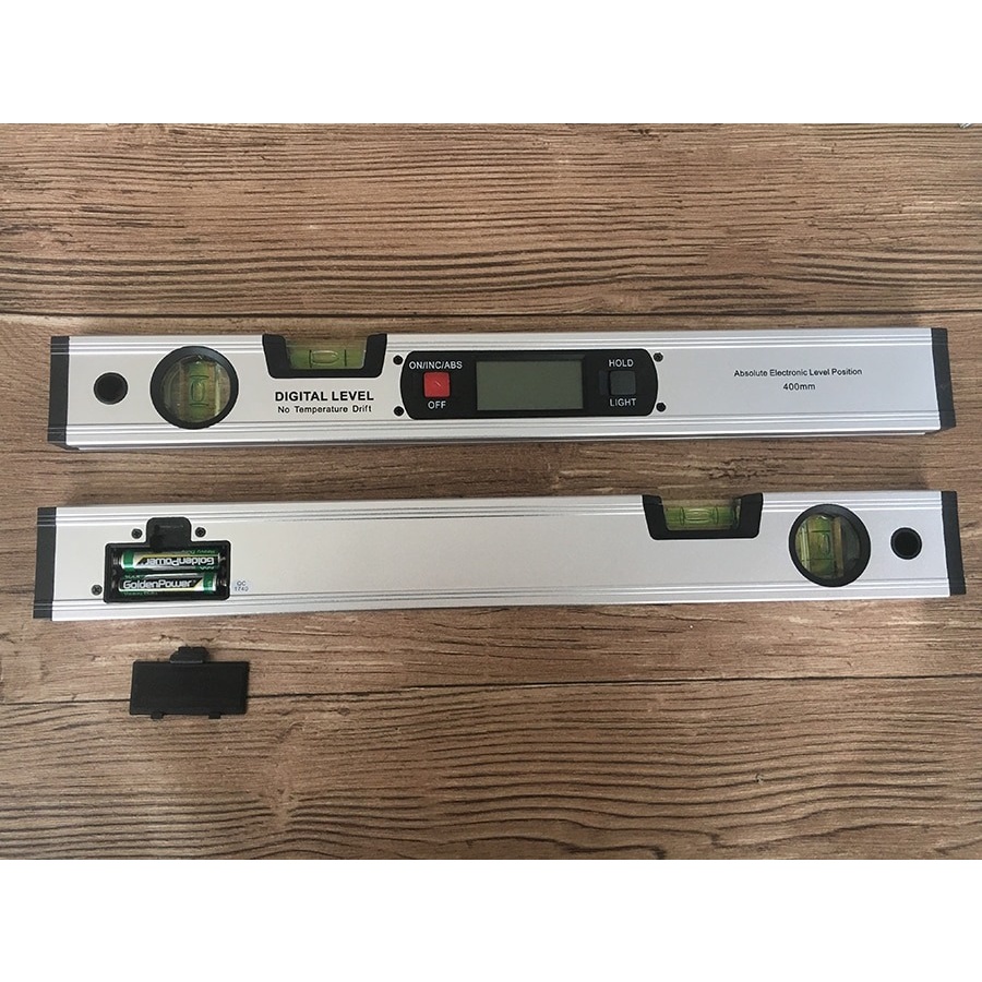 Water Pass Waterpass Inclinometer Level Protactor Digital Tester Ruler 400mm