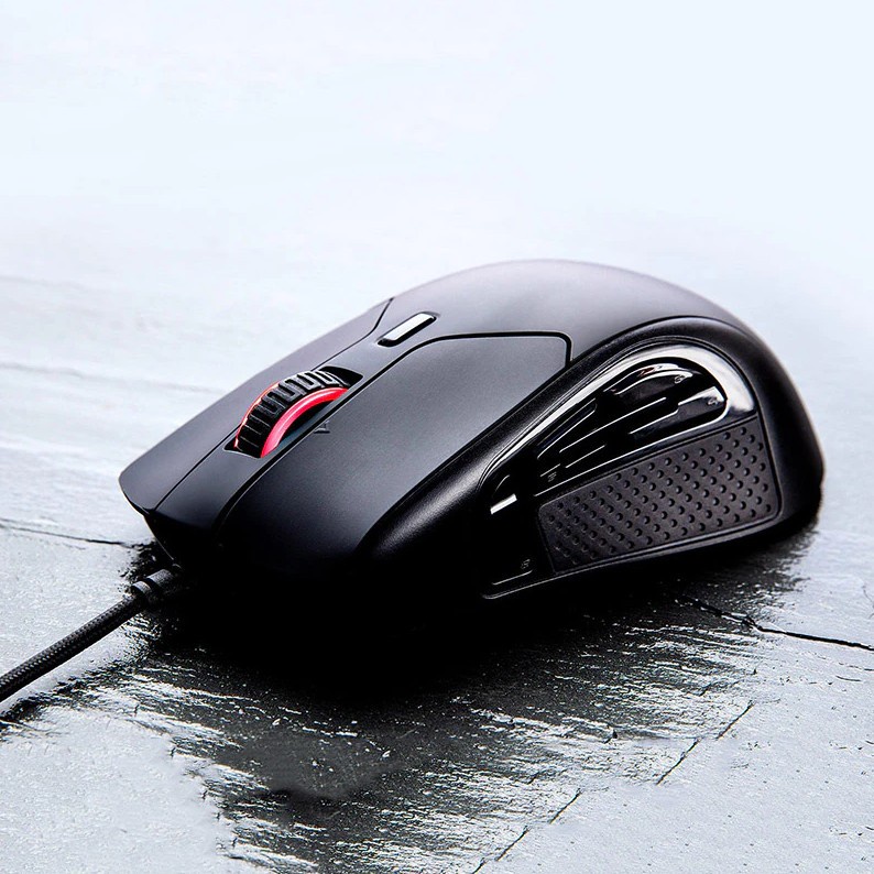 Mouse HyperX Pulsefire RAID RGB - Ergonomic - Pixart 3389 - Gaming