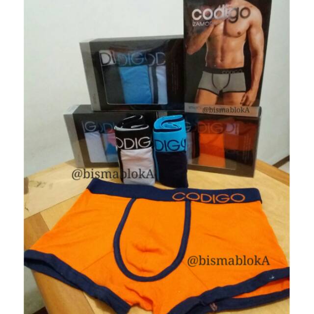 Celana dalam boxer pria Codigo Zamora