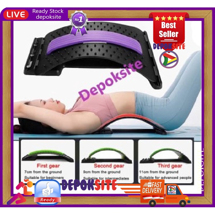 Terapi Tulang Punggung Pinggang Back Stretcher Posture Corrector Ligamen HNP BACKCARE Saraf Kejepit