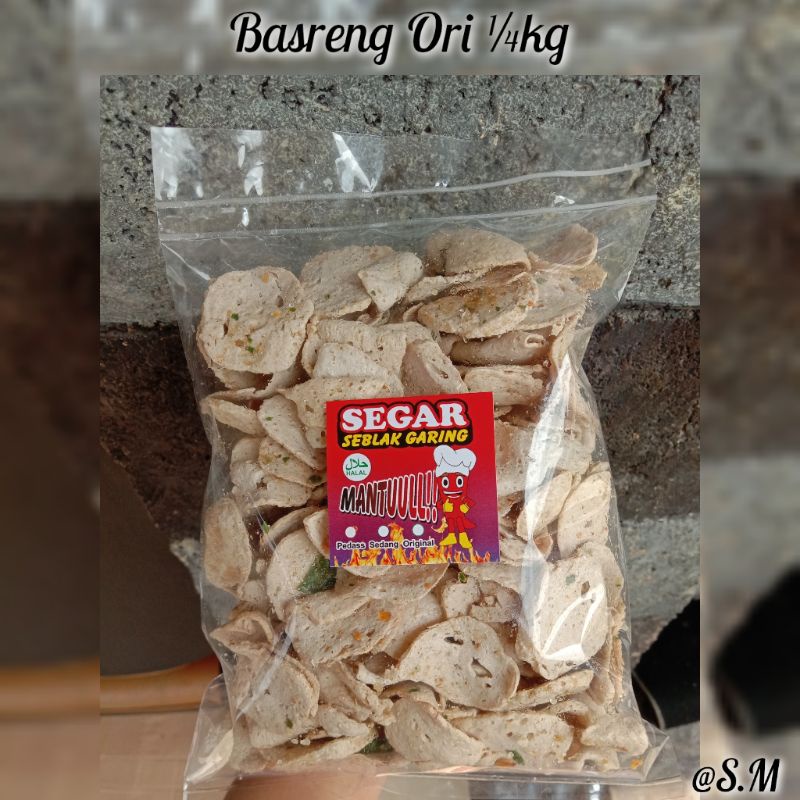

basreng original gurih kemasan 250 gram
