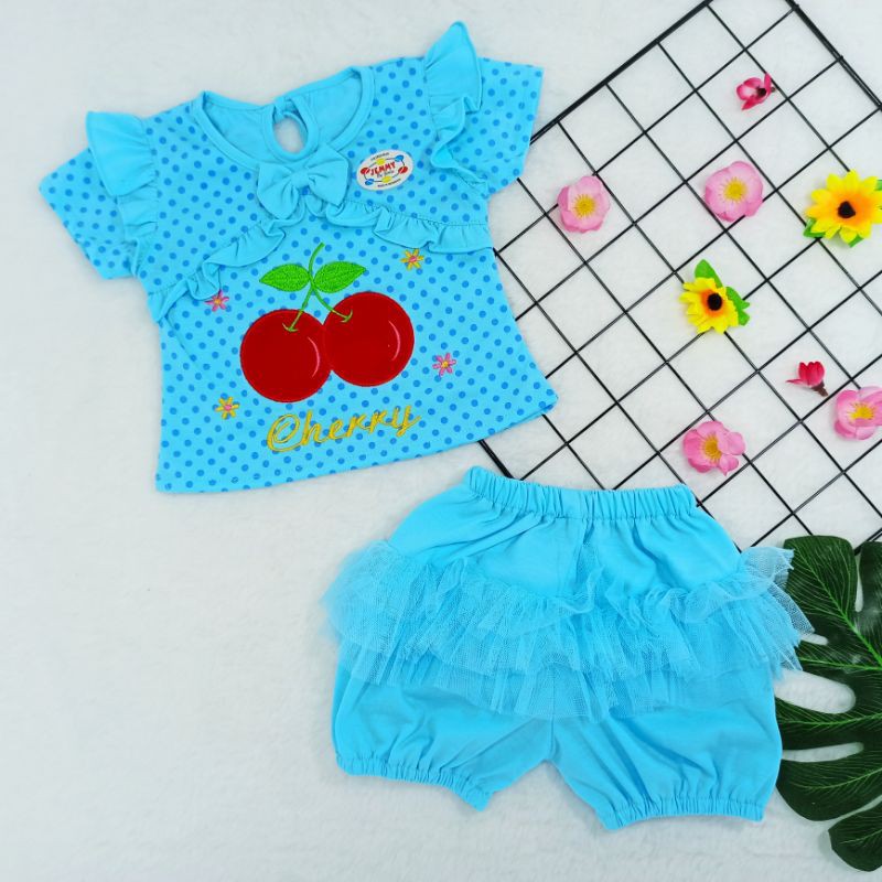 [Ss-7011] Pakaian Bayi Perempuan Size 0-6bulan, Setelan Anak Perempuan, Setelan Tutu, Celana Tutu