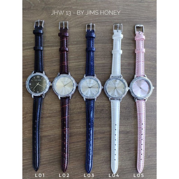 ❤️ GRATIS BOX HITAM❤️ JAM TANGAN JHW 13 JIMS HONEY BRANDED KADO WANITA TERBARU SALE PROMO ORIGINAL