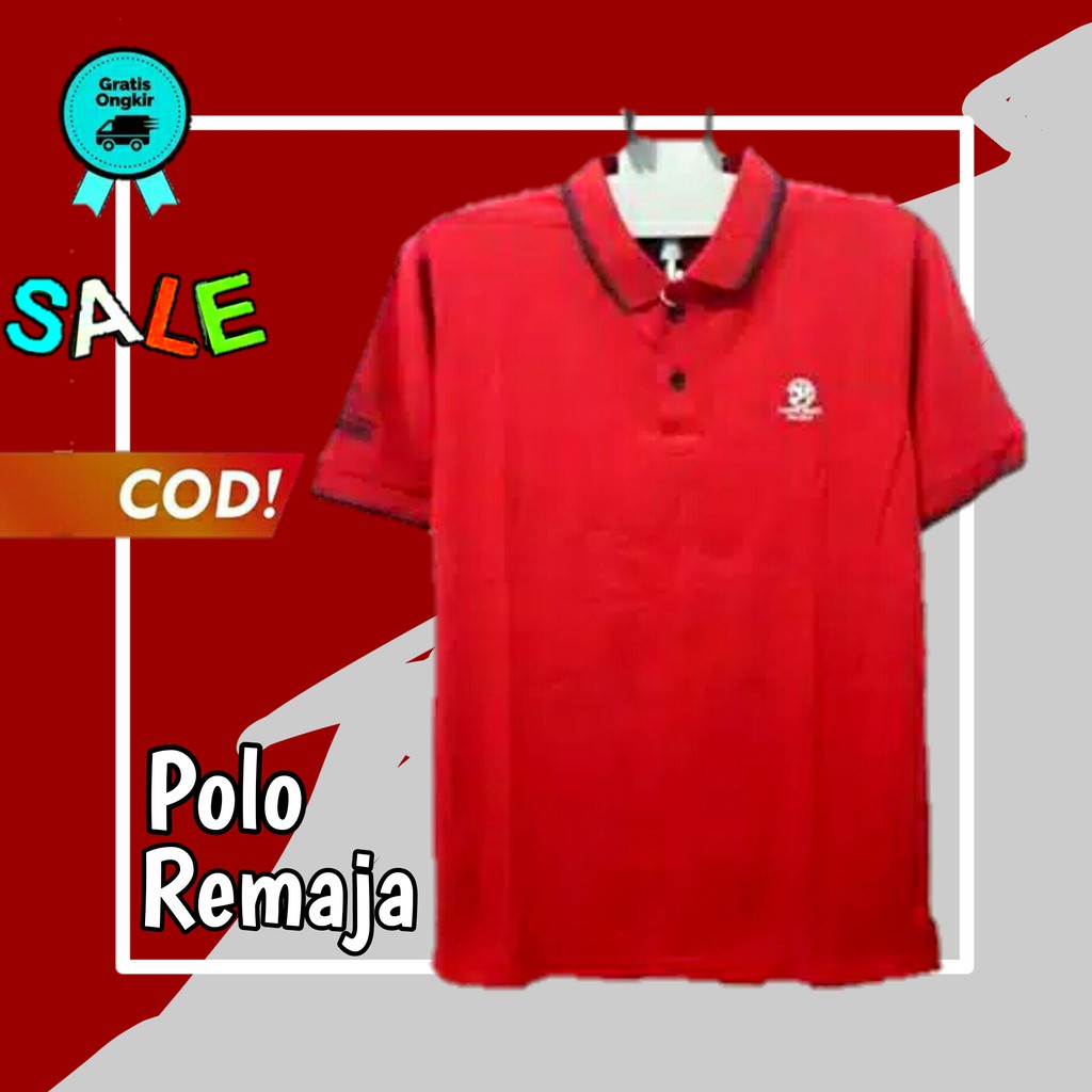 kaos remaja laki laki kaos kerah anak kaos remaja laki baju remaja laki laki kaos polo anak KE23