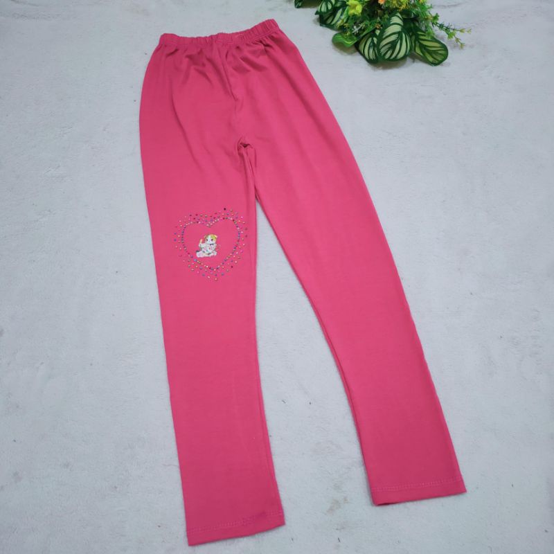 Celana Legging anak 1 2 3 4 5 6 7 tahun leging Polos anak melar ( legging Polos )