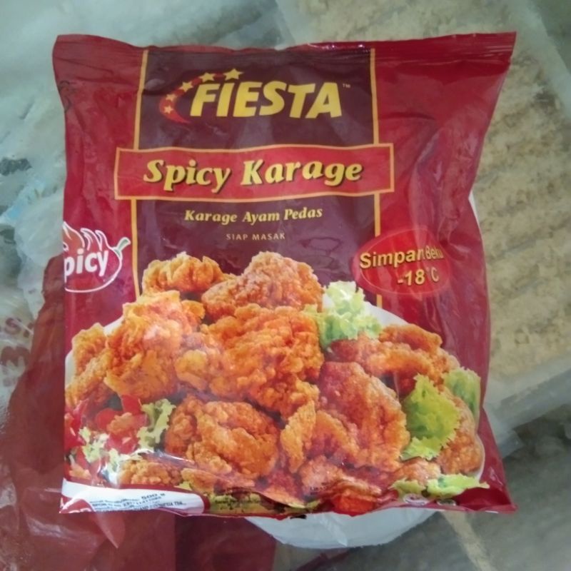 

Fiesta Spicy Karaage 500Gram Karage Pedas Fiesta