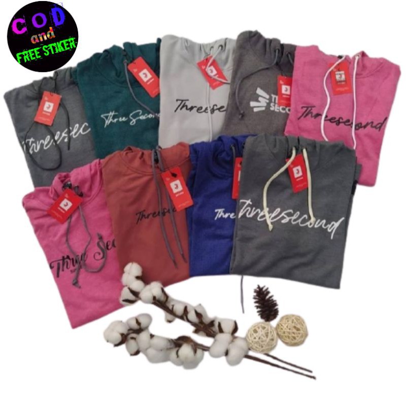 KAOS HOODIE 3SECOND // KAOS HOODIE CEWEK // KAOS HOODIE CEWEK // KAOS HOODIE