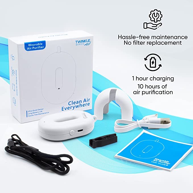 Portable Air Purifier Necklace Kalung Air Purifier