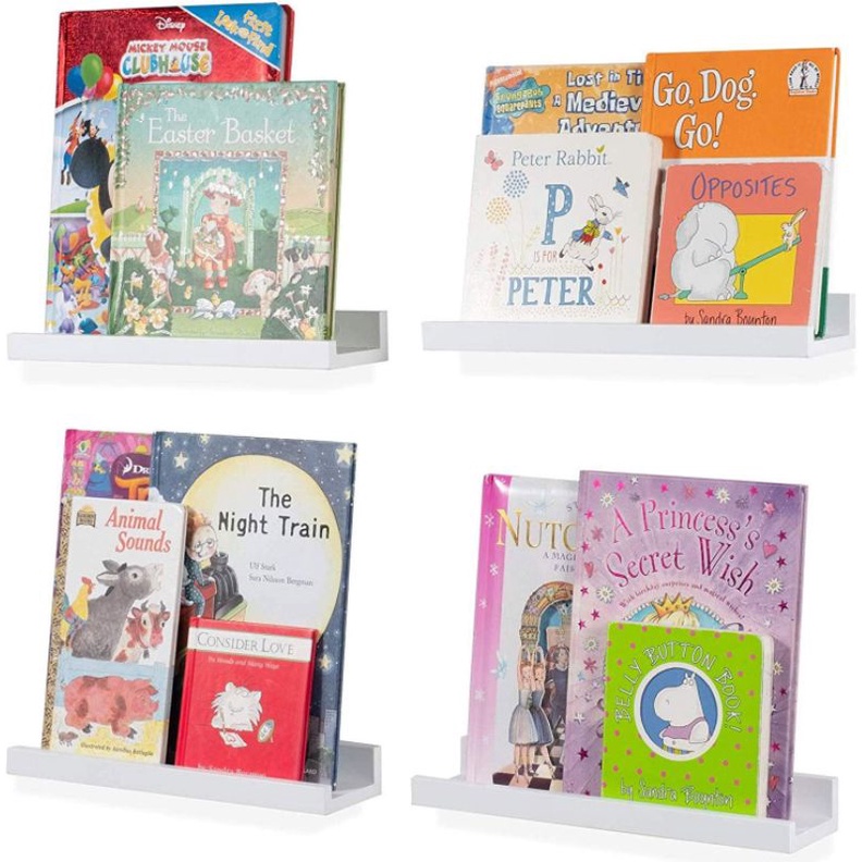 Rak buku Tempel Dinding Tempat Buku Anak Bayi Mini
