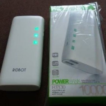 Powerbank Robot 10000 mAh - RT-130 ORIGINAL BY VIVAN