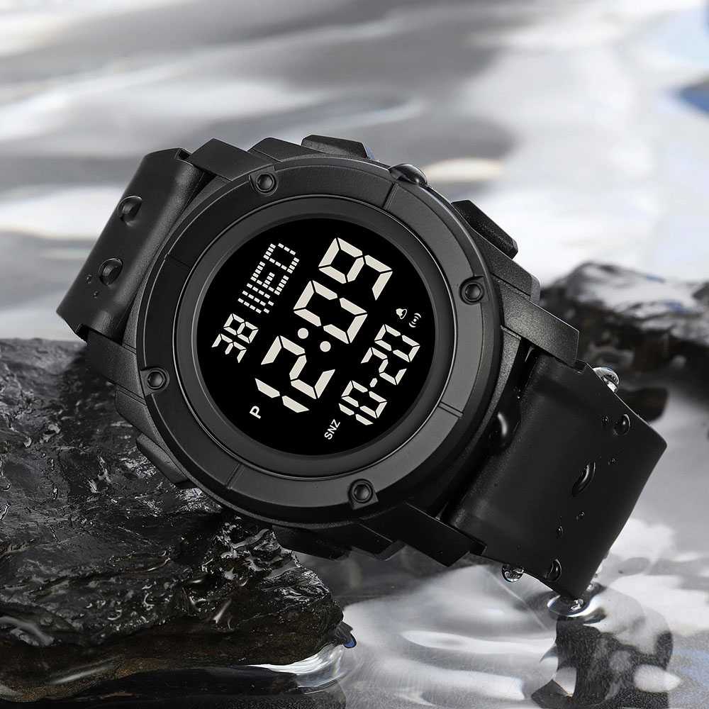 ARS - SKMEI Jam Tangan Digital Pria Strap Silicone - 1853