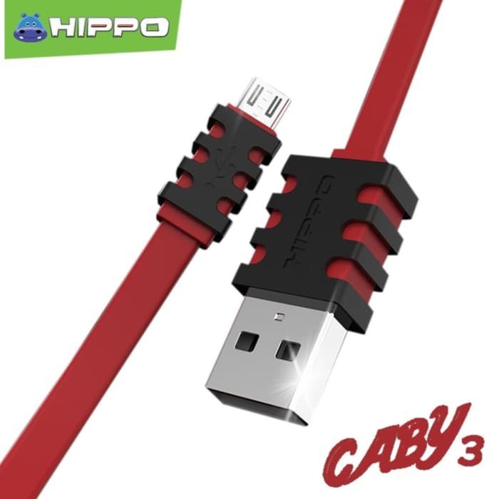 Hippo Kabel Data Type C Caby 3 100cm Cabel Cable Data Charger Quick Charging 3.0