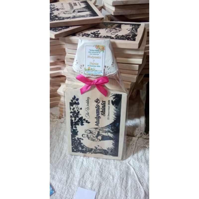 Souvenir telenan murah unik isi 100 pcs, souvenir pernikahan