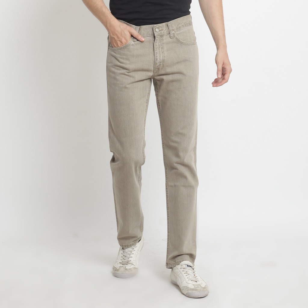 Edwin Celana  Jeans  Nagoya Khaky Regular Fit Panjang  Denim 