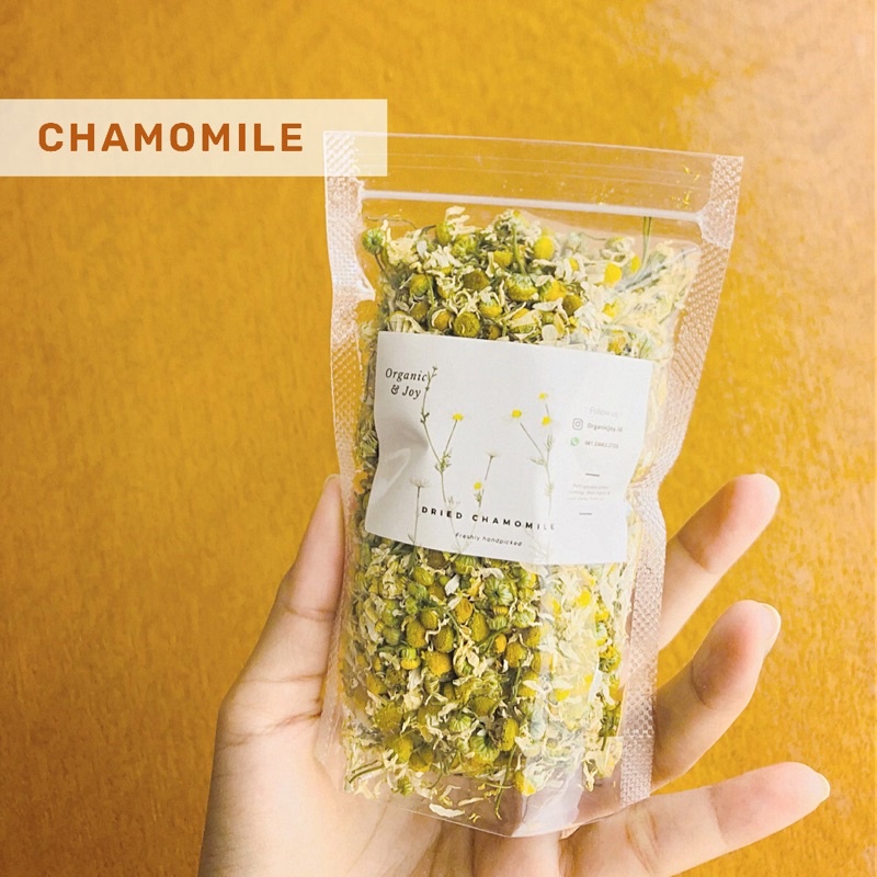 Teh Bunga Chamomile/ Pure Dried Chamomile (anti Insomnia,anti migrain,relaxing, teh bunga kamomil,kualitas import mekar,tisane,teh chamomile premium)