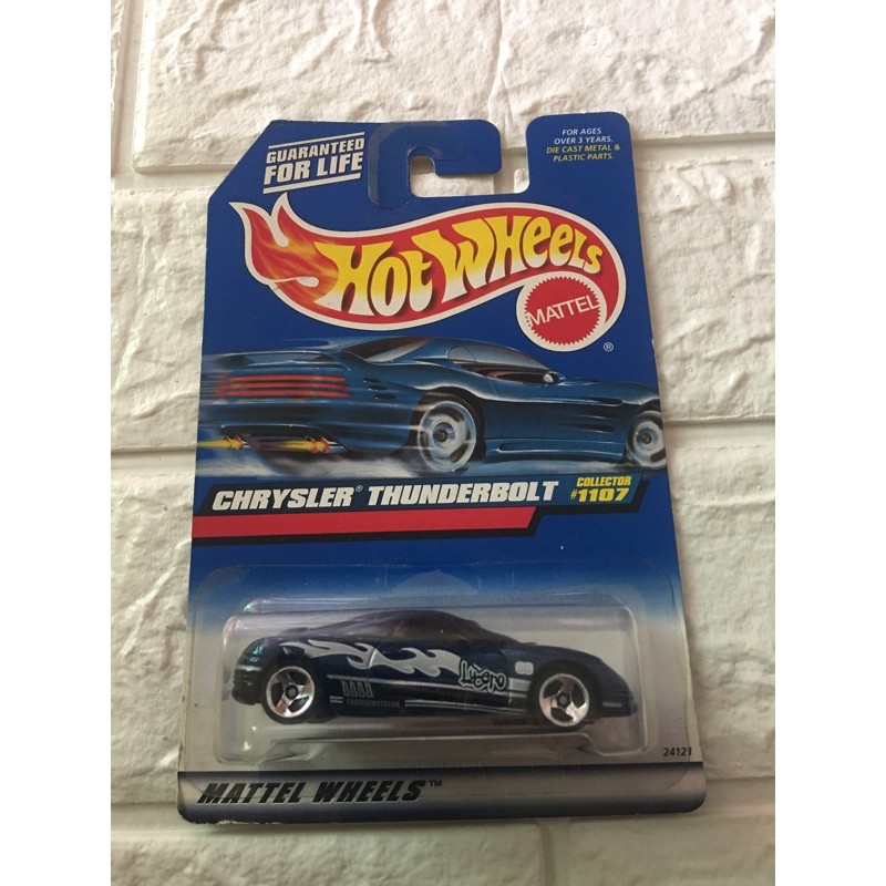 Hot Wheels Langka Chrysler Thunderbolt Collector 1107