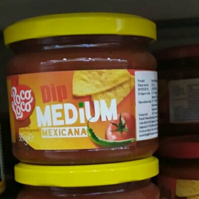 

Poco loco dip medium mexicana 315gr