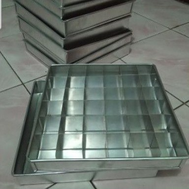 Loyang Brownies Sekat / Loyang kue brownies / cetakan kue