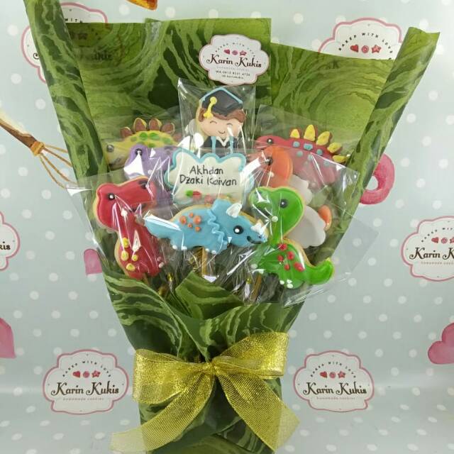 

Buket Ulang Tahun Dino kukis 9 pcs