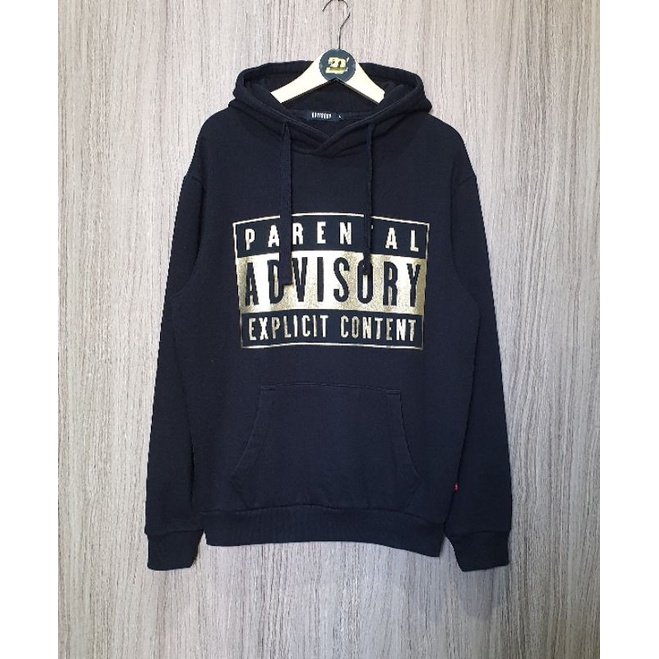Hoodie Parental Advisory Black Second