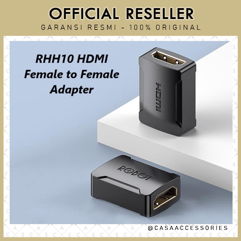 Robot RHH10 HDMI Female to Female 4K Adapter