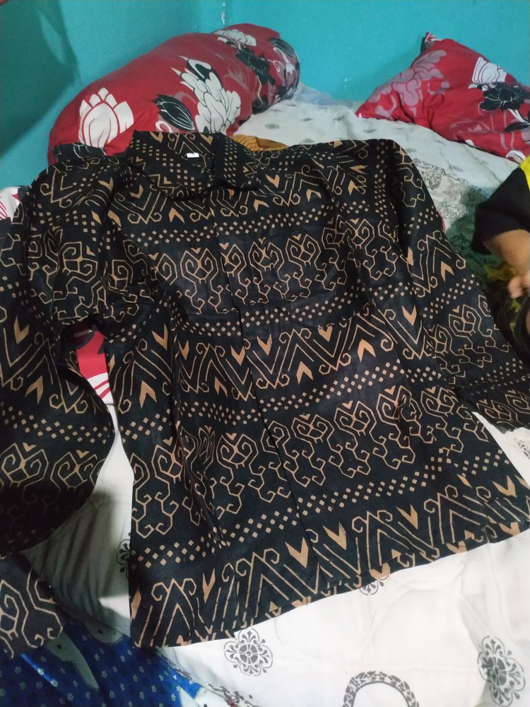 Baju Batik Anak Laki-laki Lengan Panjang Umur 2-14 Tahun Bisa Buat Sekolah Hari Batik