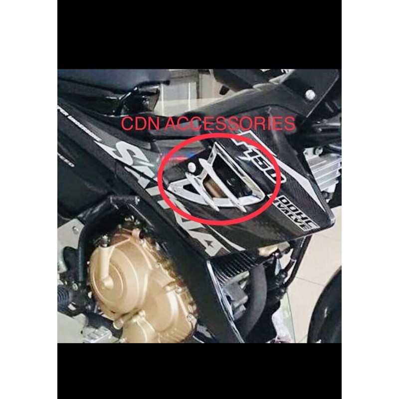 Garnish Lubang Angin Suzuki satria FU 150/Garnish Angin Satria FU/Garnish Air scoop Satria F150