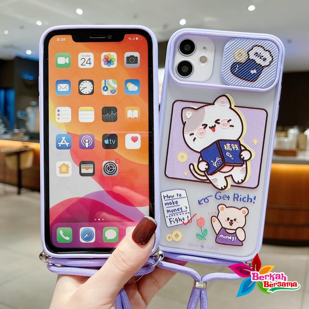 SS197 SOFTCASE SLINGCASE LANYARD SLIDE KARAKTER OPPO A39 A57 A74 A15 A37 NEO 9 A9 A5 A52 A92 A53 A33 A31 A8 2020 A16 A55 BB5959