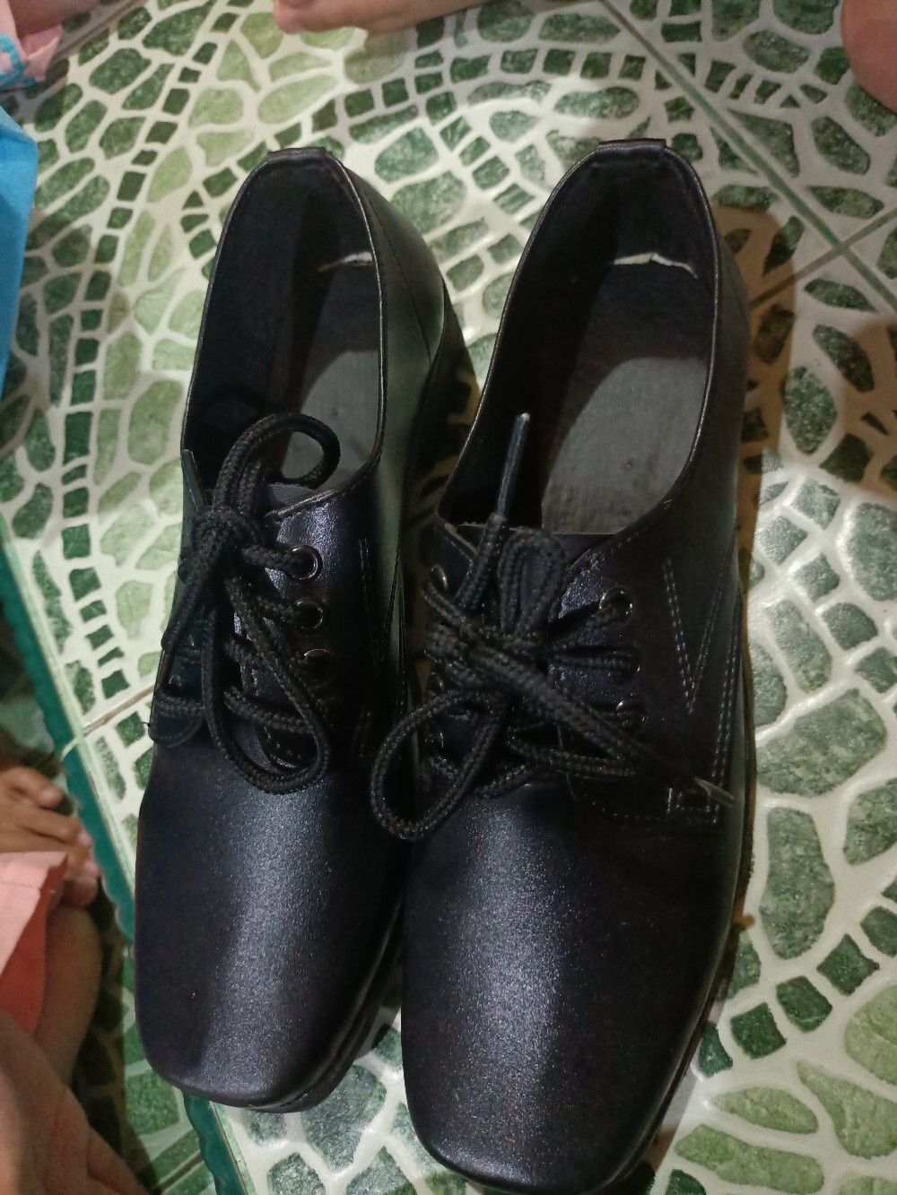 Sepatu Pantofel Wanita Sepatu Pansus Hitam Wanita  Fantofel Cewek Paskibraka
