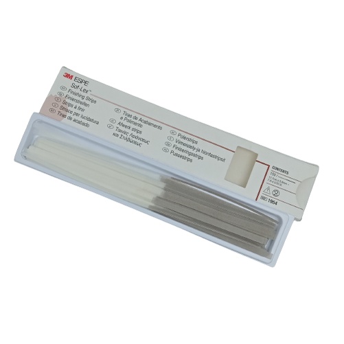 Soflex Finishing Strips Pak (Isi 150) Menyelesaikan Dan Memoles Restorasi Gigi Komposit