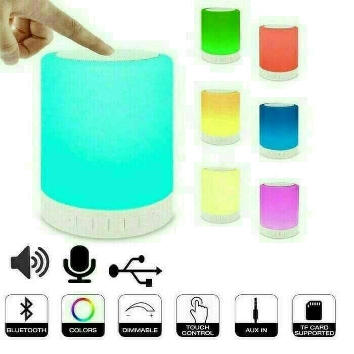 Speaker Fleco Bluetooth+ Lampu F-671U