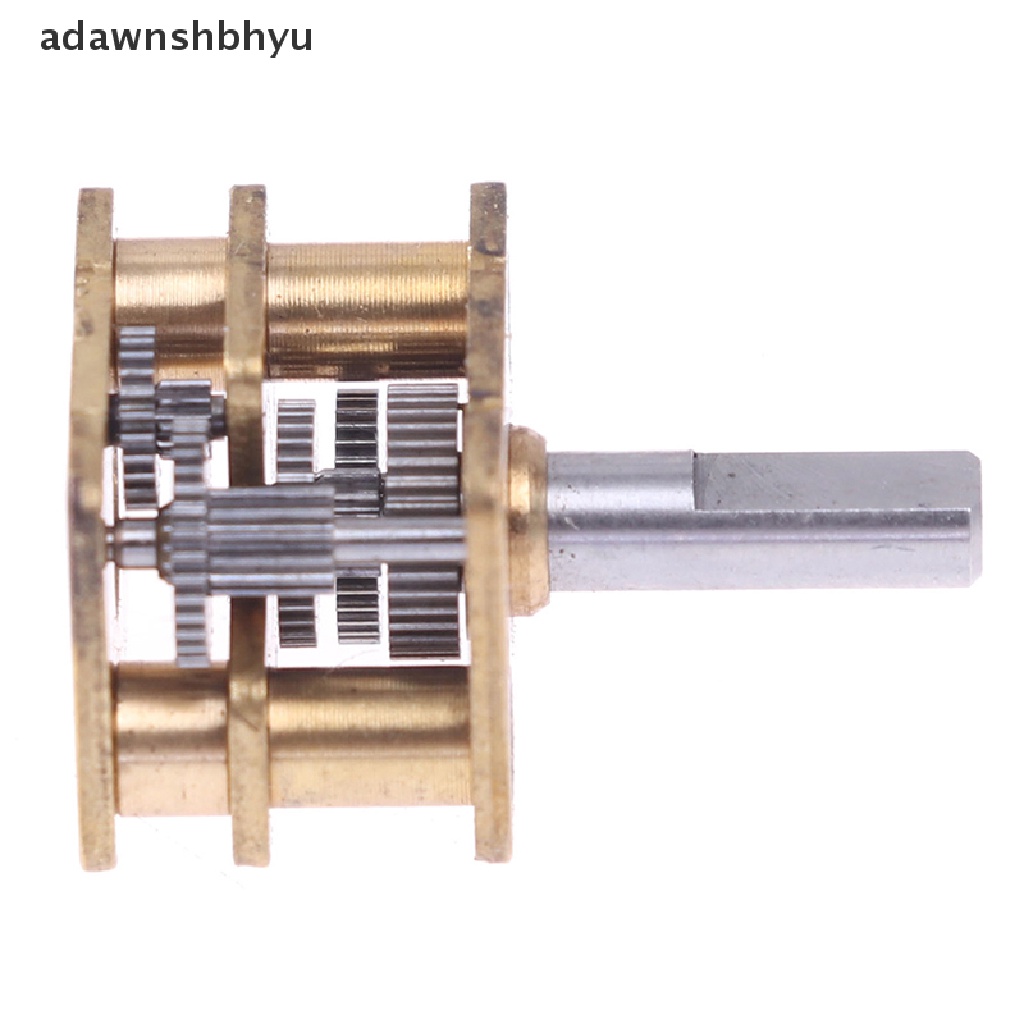 Adawnshbhyu 5pcs All metal gear reducer N20 reducer gearbox Pengecil DIY N20 Geared Motor