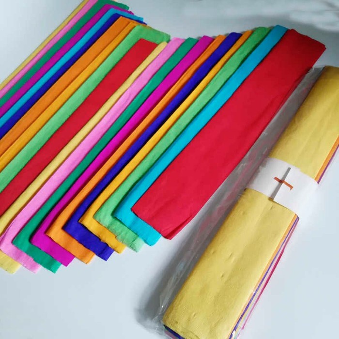 

KERTAS KREP / KERTAS KERAJINAN / KERTAS HIAS